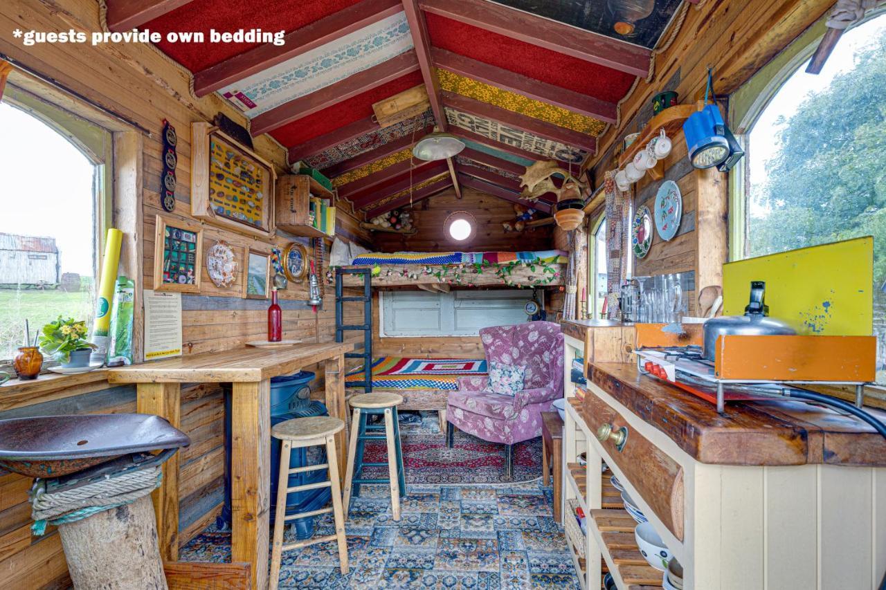 2 X Double Bed Glamping Wagon In Dalby Forest Σκάρμπορο Εξωτερικό φωτογραφία